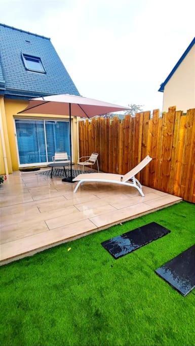 Appartement Cosy, Detente Avec Terrasse Pleurtuit Exteriör bild